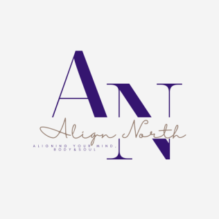 Black &amp; White Minimalist Aesthetic Initials Font Logo